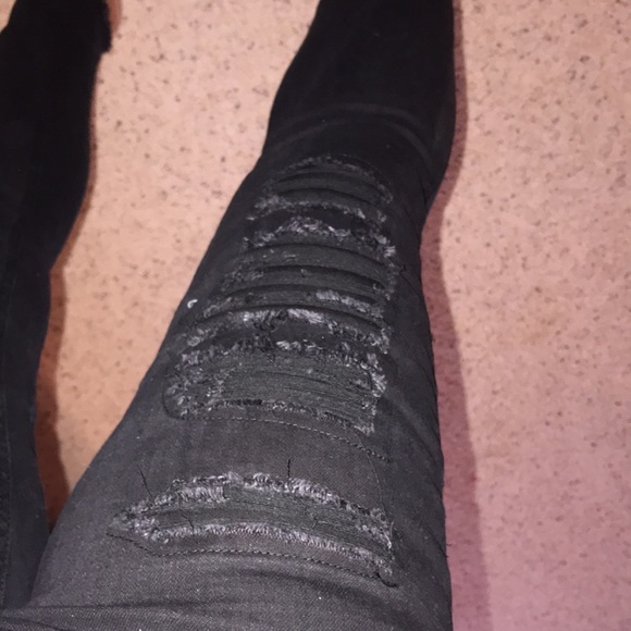 COPY - Nobo mid rise skinny black jeans distressed size 11 NWTs - Picture 3 of 11